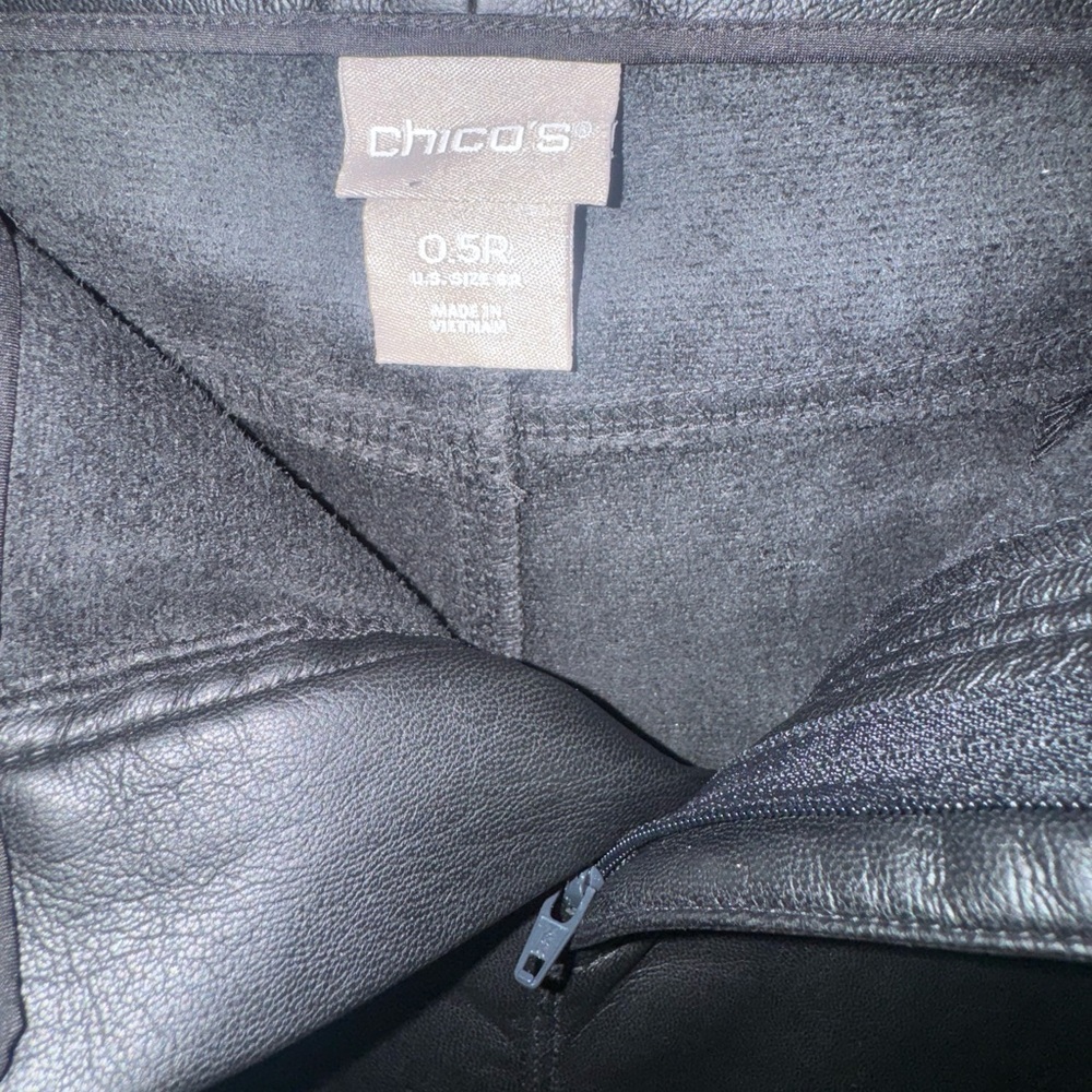 Chico's Black Jeggings - Picture 3 of 5